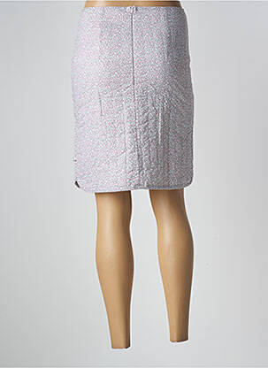 Jupe courte fermeture zippée au dos blanc PETITE LUCETTE femme