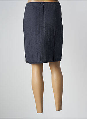 Jupe courte coupe droite bleu PETITE LUCETTE femme