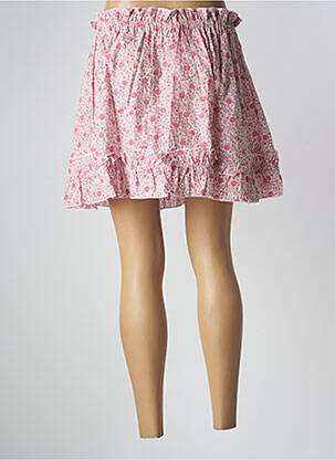 Jupe courte coupe évasée rouge PETITE LUCETTE femme