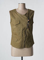 Gilet sans manche vert TREND BY CAPTAIN TORTUE pour femme seconde vue