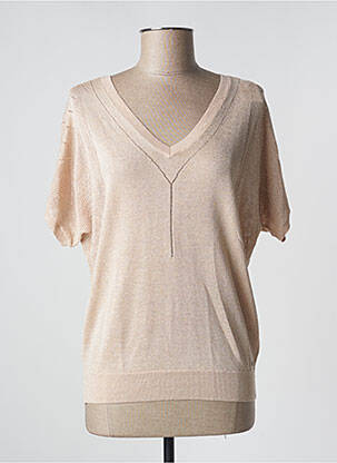 Pull beige TREND BY CAPTAIN TORTUE pour femme