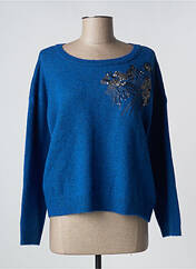 Pull bleu LITTLE MISS BY CAPTAIN TORTUE pour femme seconde vue