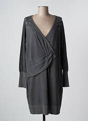 Robe pull gris TREND BY CAPTAIN TORTUE pour femme seconde vue