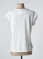 T-shirt blanc TREND BY CAPTAIN TORTUE pour femme seconde vue