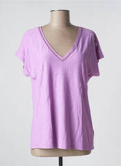 T-shirt violet MISS BY CAPTAIN TORTUE pour femme seconde vue