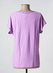 T-shirt violet MISS BY CAPTAIN TORTUE pour femme seconde vue