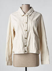 Veste casual beige MISS BY CAPTAIN TORTUE pour femme seconde vue