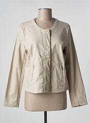 Veste casual beige TREND BY CAPTAIN TORTUE pour femme seconde vue