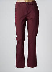 Pantalon slim rouge TREND BY CAPTAIN TORTUE pour femme seconde vue