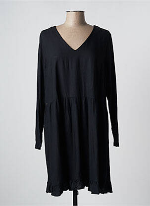 Robe mi-longue noir OXBOW pour femme