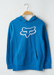 Sweat-shirt à capuche bleu FOX pour femme seconde vue