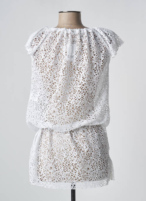 Robe de plage blanc BANANA MOON pour femme