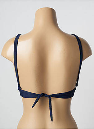 Haut de maillot de bain stretch haut triangles bleu BANANA MOON femme