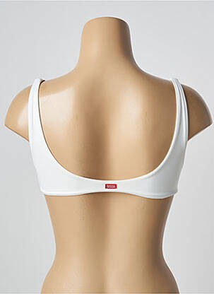 Haut de maillot de bain stretch bralettes blanc BANANA MOON femme
