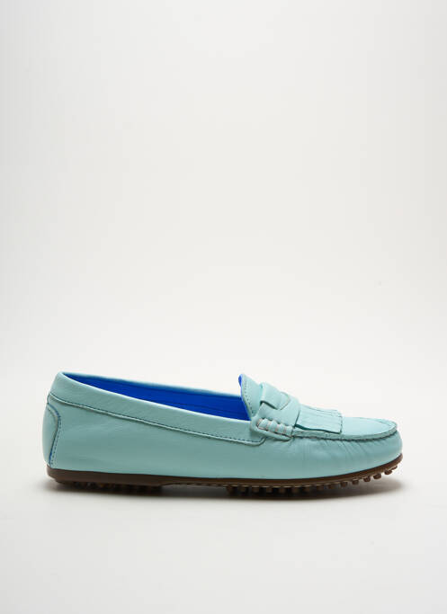 Mocassins bleu MASTRO DOMENICO pour femme