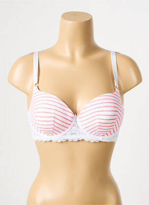 Soutien-gorge effet matière satinée haut soutien-gorge emboitant blanc PASSIONATA femme