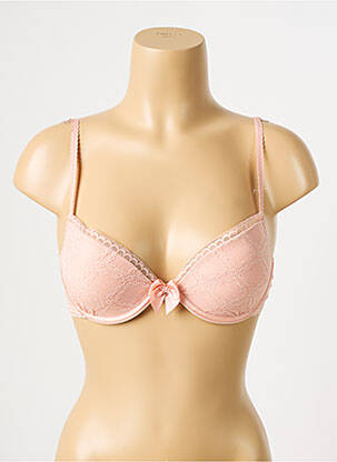 Soutien-gorge effet matière satinée haut soutien-gorge push-up rose PASSIONATA femme