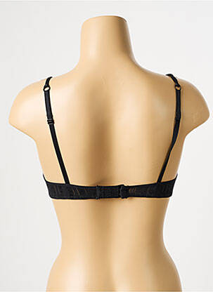 Soutien-gorge effet matière satinée haut soutien-gorge moulé noir PASSIONATA femme