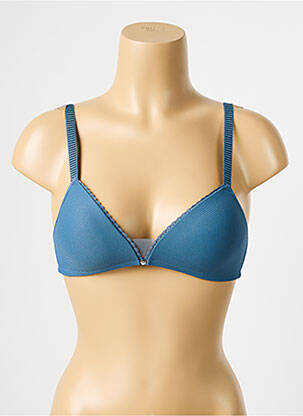 Soutien-gorge sans armature haut soutien-gorge moulé bleu PASSIONATA femme