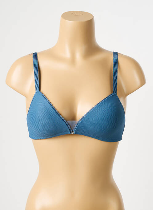 Soutien-gorge sans armature haut soutien-gorge moulé bleu PASSIONATA femme