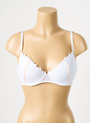 Soutien-gorge légère et transparente haut soutien-gorge moulé blanc PASSIONATA femme