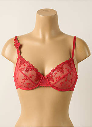 Soutien-gorge légère et transparente haut soutien-gorge emboitant rouge PASSIONATA femme