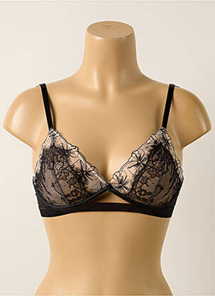 Soutien-gorge sans armature haut soutien-gorge emboitant noir PASSIONATA femme