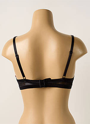 Soutien-gorge effet matière satinée haut soutien-gorge push-up noir PASSIONATA femme
