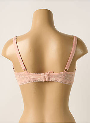 Soutien-gorge effet matière satinée haut soutien-gorge moulé rose PASSIONATA femme