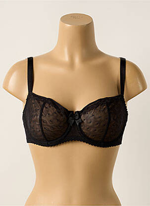 Soutien-gorge effet matière satinée haut soutien-gorge emboitant noir PASSIONATA femme