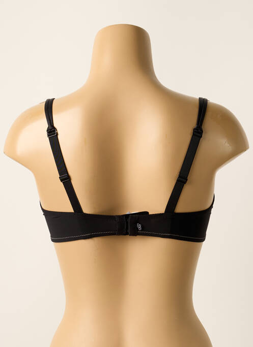 Soutien-gorge effet matière satinée haut soutien-gorge emboitant noir SIMONE PERELE femme