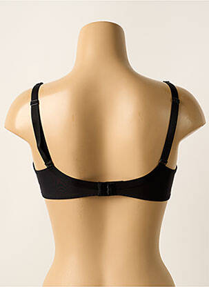 Soutien-gorge effet matière satinée haut soutien-gorge moulé noir SIMONE PERELE femme