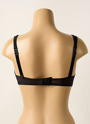 Soutien-gorge effet matière satinée haut soutien-gorge moulé noir SIMONE PERELE femme