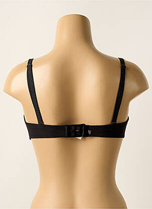 Soutien-gorge effet matière satinée haut soutien-gorge balconnet noir SIMONE PERELE femme