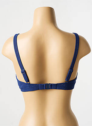 Haut de maillot de bain stretch haut soutien-gorge emboitant bleu SIMONE PERELE femme