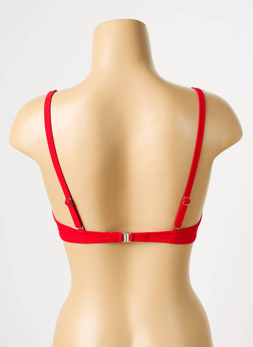 Haut de maillot de bain haut soutien-gorge moulé haut soutien-gorge moulé rouge ANTIGEL femme