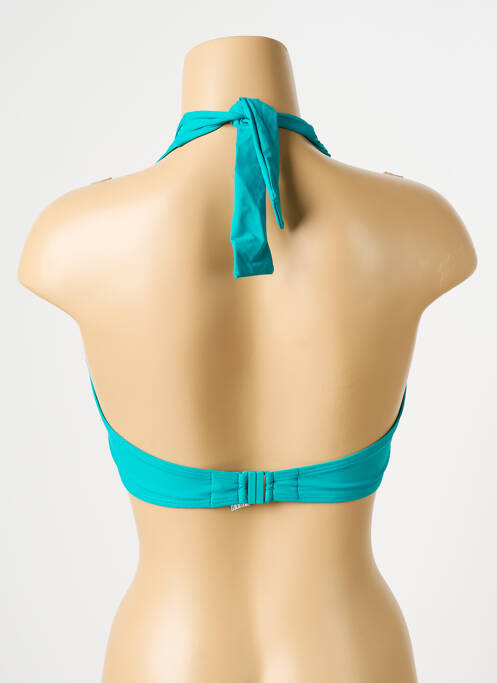 Haut de maillot de bain stretch haut triangles bleu SIMONE PERELE femme