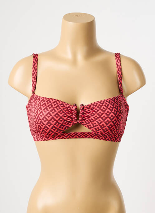 Haut de maillot de bain rouge SIMONE PERELE pour femme