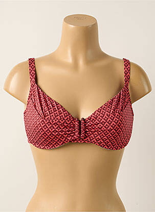 Haut de maillot de bain stretch haut soutien-gorge emboitant rose SIMONE PERELE femme