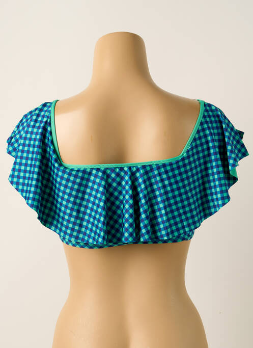 Top de bain bleu ANTIGEL pour femme