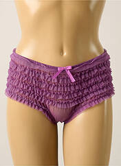 Shorty violet PASSIONATA pour femme seconde vue