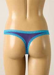 Tanga bleu PASSIONATA pour femme seconde vue