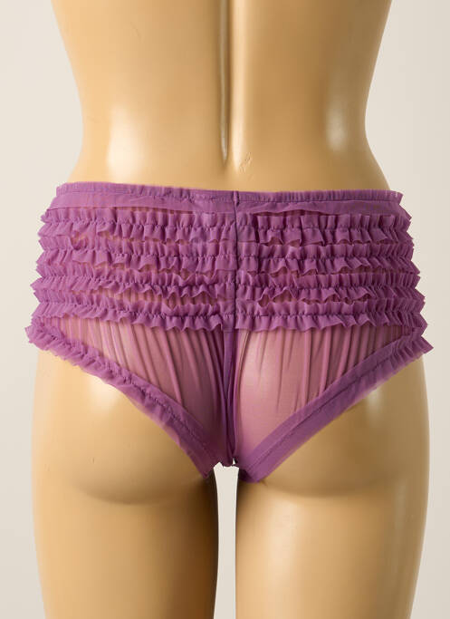Shorty violet PASSIONATA pour femme