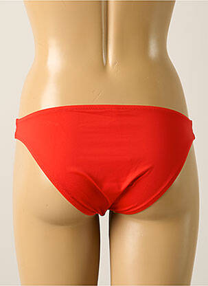 Bas de maillot de bain stretch culotte orange ANTIGEL femme