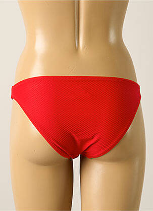 Bas de maillot de bain stretch culotte rouge ANTIGEL femme