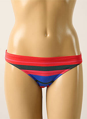 Bas de maillot de bain effet matière satinée culotte rouge SIMONE PERELE femme