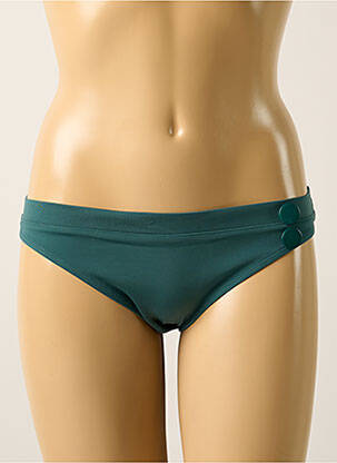 Bas de maillot de bain réversible culotte vert SIMONE PERELE femme