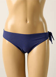 Bas de maillot de bain imprimé rayures culotte bleu SIMONE PERELE femme