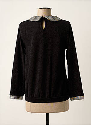 Pull coupe cintrée manches longues noir CACHE CACHE femme