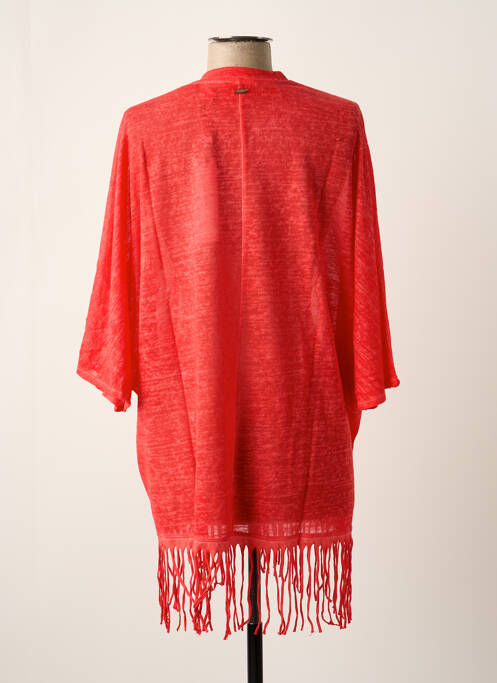 Veste kimono rouge O'N, pour femme